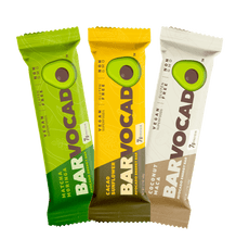 Load image into Gallery viewer, Barvocado Avocado Energy Bar, Coconut Maca, 1.7oz - Multi Pack - Oasis Snacks
