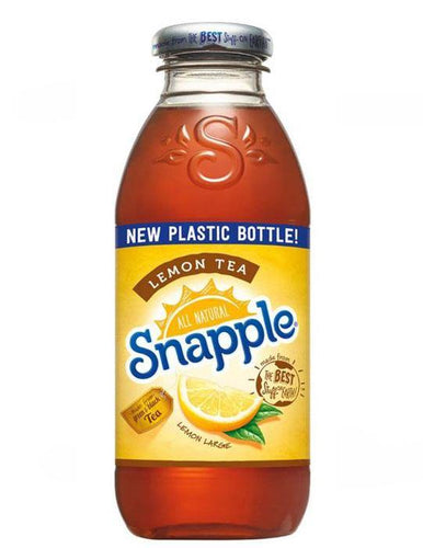 Snapple All Natural, Lemon Tea, 16 oz Plastic Bottles (Pack of 12) - Oasis Snacks