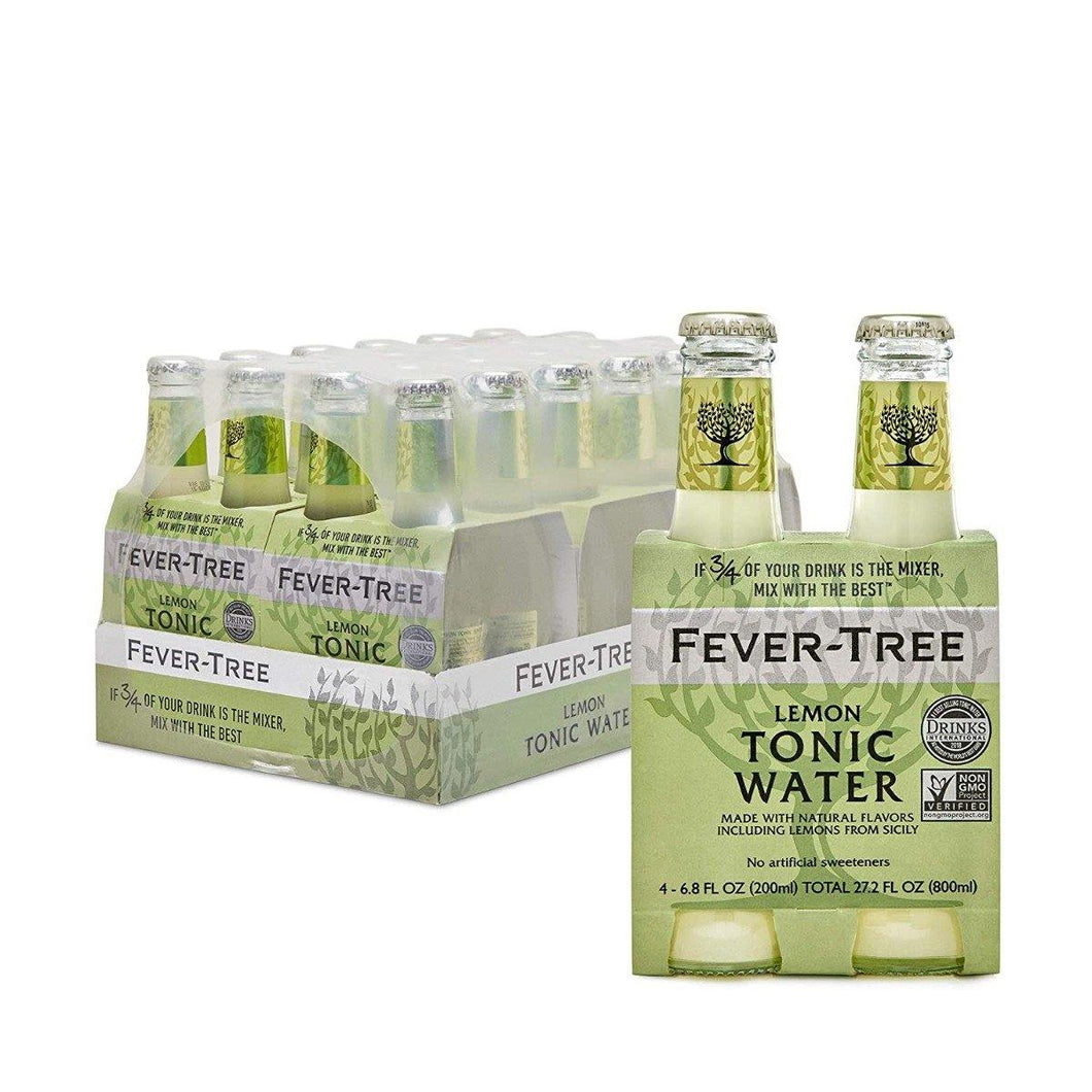 Fever Tree Lemon Tonic Water 6.8oz (Pack of 24) - Oasis Snacks