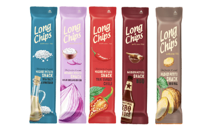 Long Chips, Variety Pack , 2.5 oz (Pack of 5) - Oasis Snacks