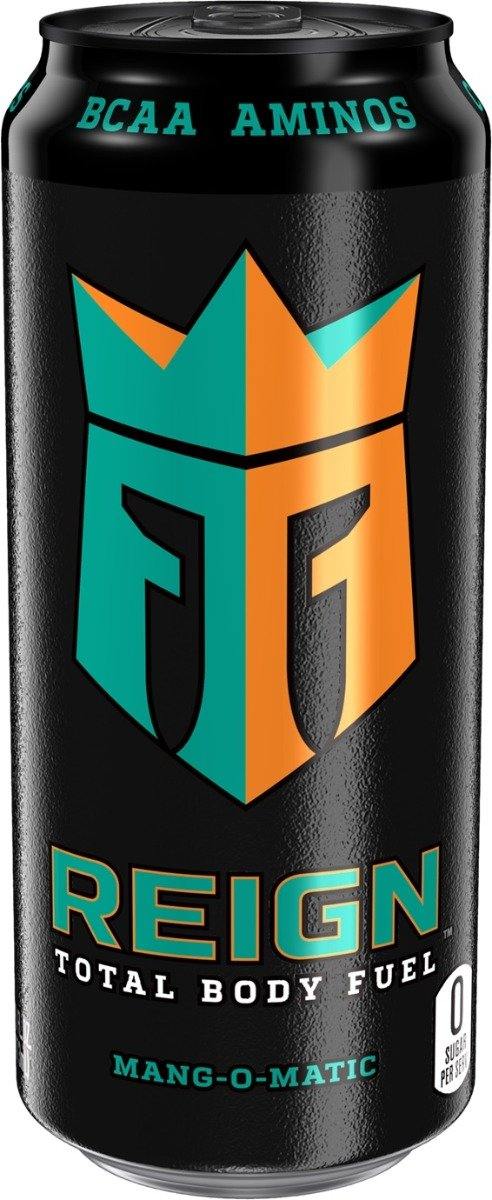 Reign Total Body Fuel Energy Drink, Mang-O-Matic, 16 oz (Pack of 12) - Oasis Snacks