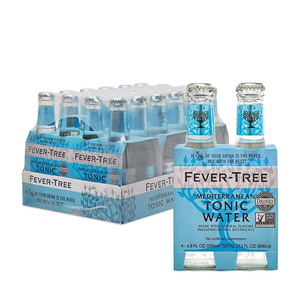 Fever Tree Mediterranean Tonic Water 6.8oz (Pack of 24) - Oasis Snacks