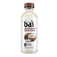 Load image into Gallery viewer, Bai Coconut Flavored Water, Molokai Coconut, Antioxidant Infused Drinks, 18 fl oz (Pack of 12) - Oasis Snacks

