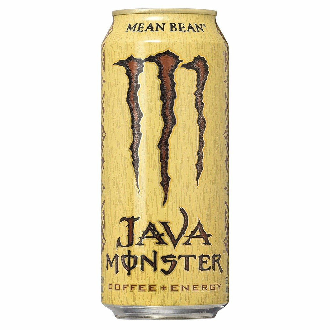 Monster Java Mean Bean Energy Drink 15 oz Cans (12 Pack) - Oasis Snacks