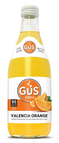 GuS Soda Dry Valencia Orange 12 oz (Pack of 24) - Oasis Snacks