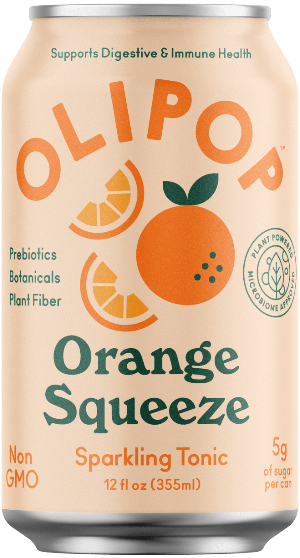 OLIPOP 12oz ORANGE SQUEEZE - Oasis Snacks