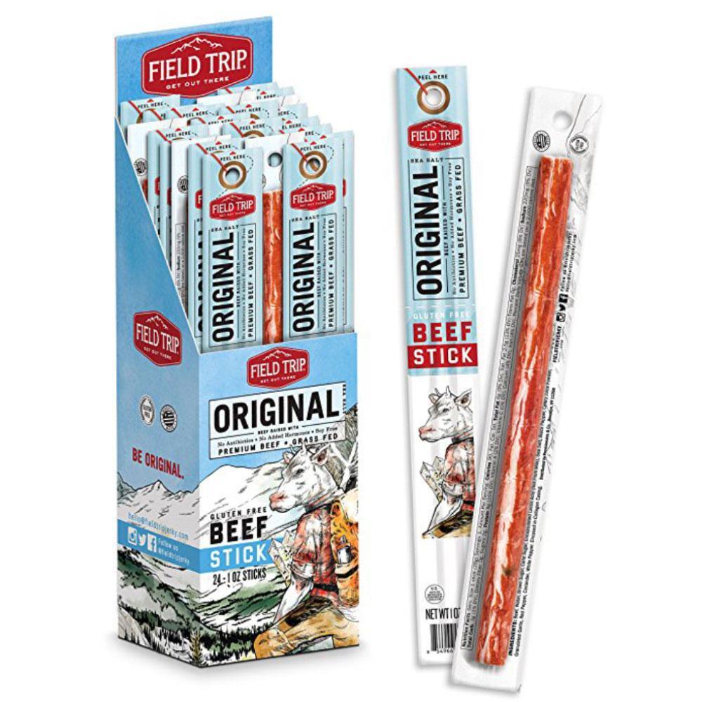 Field Trip Beef Stick 1 oz Original (Pack of 24) - Oasis Snacks