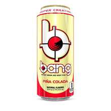 Load image into Gallery viewer, BANG Energy Drink, Pina Colada, 16oz Cans (Pack of 12) - Oasis Snacks
