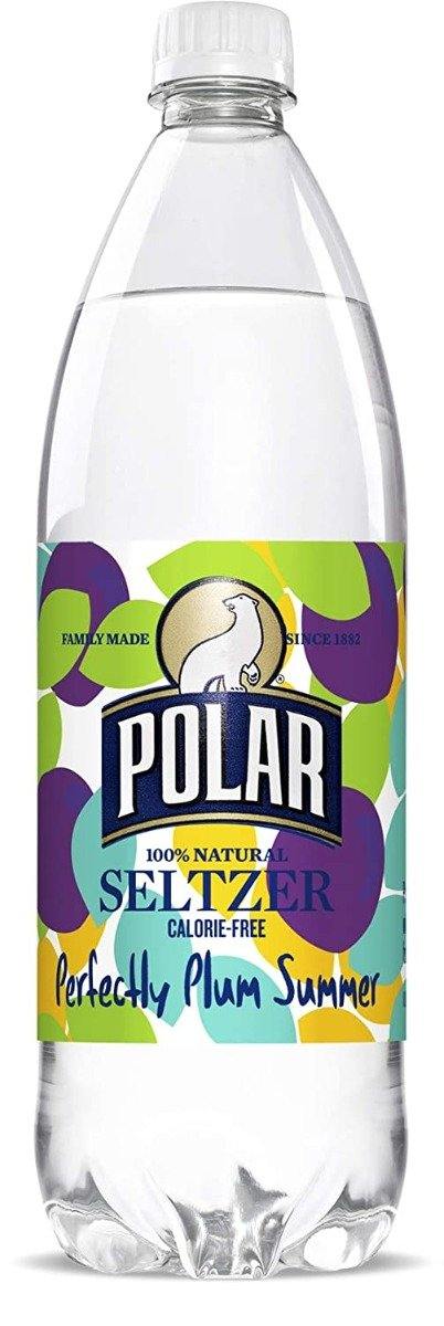 Polar Seltzer Perfectly Plum Summer Limited Edition Seltzer Water 12oz Cans (Pack of 24) - Oasis Snacks