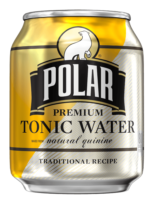 Polar Premium Tonic Water 8oz Mini Cans (Pack of 24) - Oasis Snacks