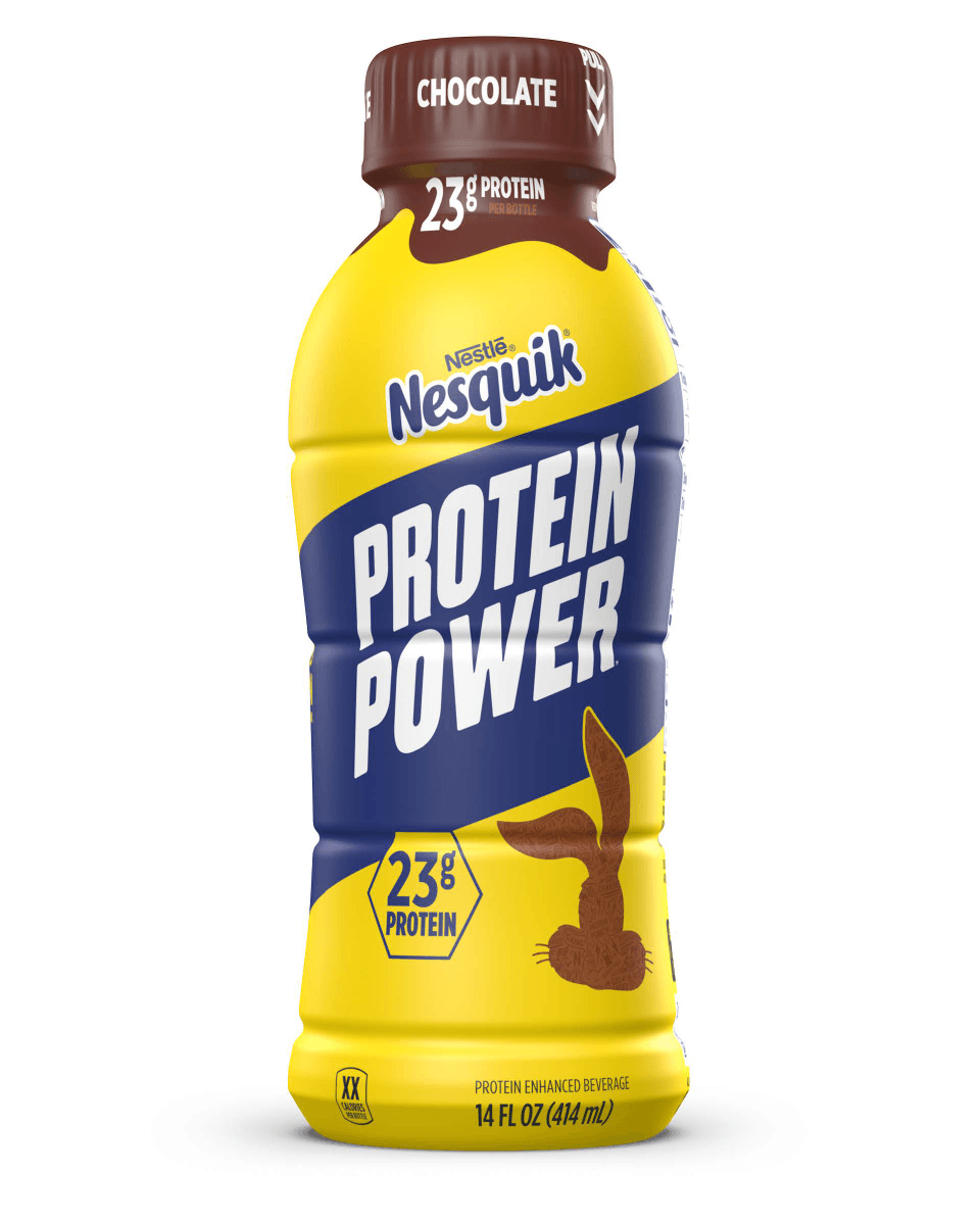 Nestle Nesquik Protein Plus Milk 14 oz Chocolate (Pack of 12) - Oasis Snacks