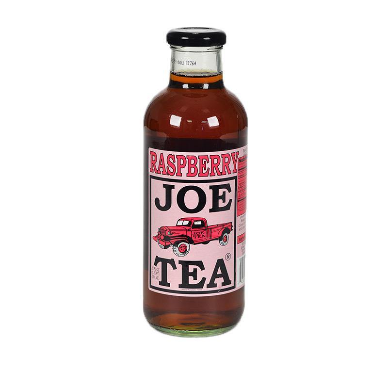 Joe Tea, Raspberry Tea, 20oz (Pack of 12) - Oasis Snacks