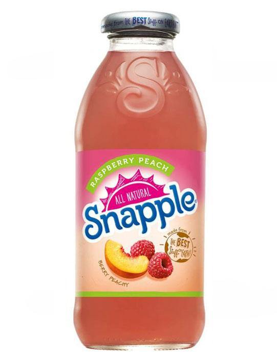 Snapple 16oz RASPBERRY PEACH 12 Pack – Oasis Snacks