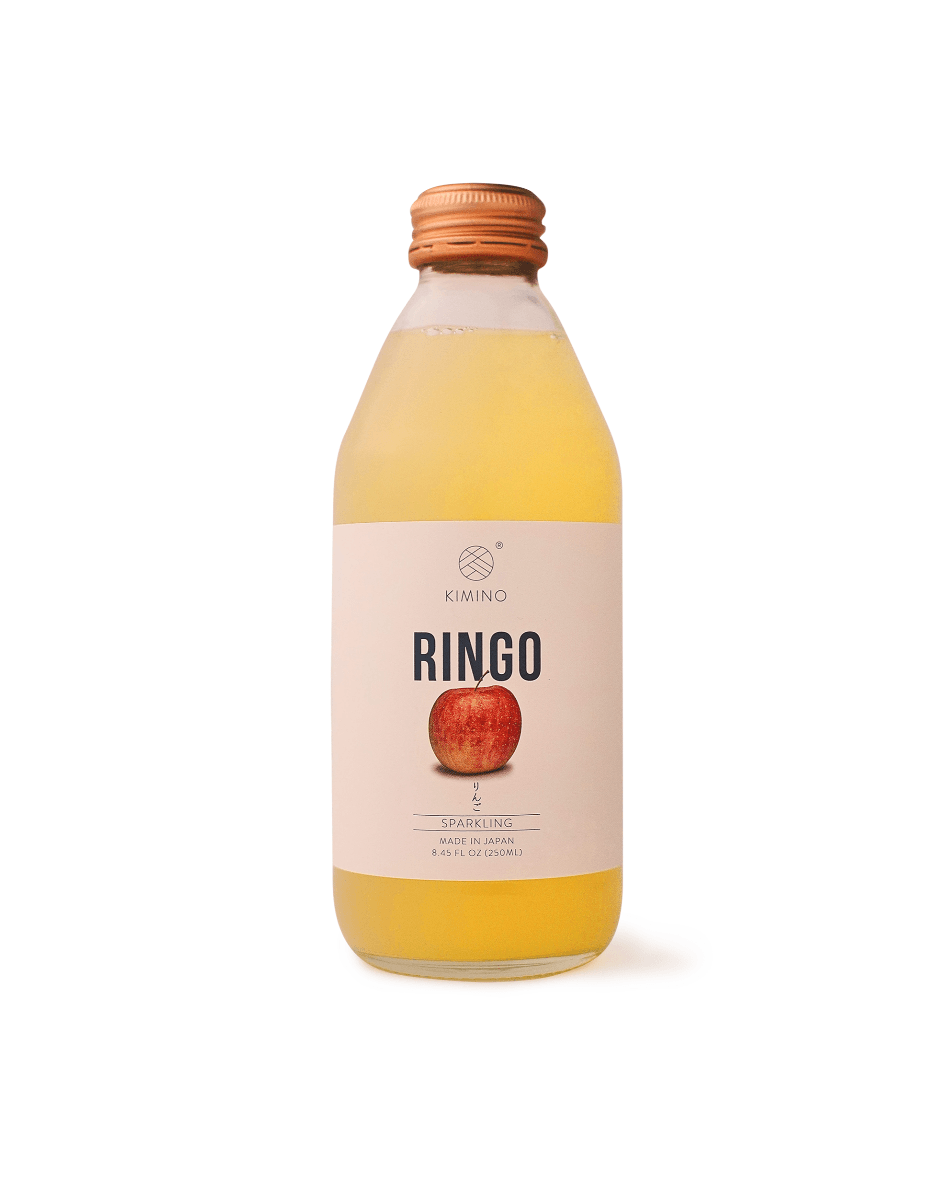 Kimino Sparkling Juice, Ringo, 8.45 Fl Oz (Pack of 12) - Oasis Snacks