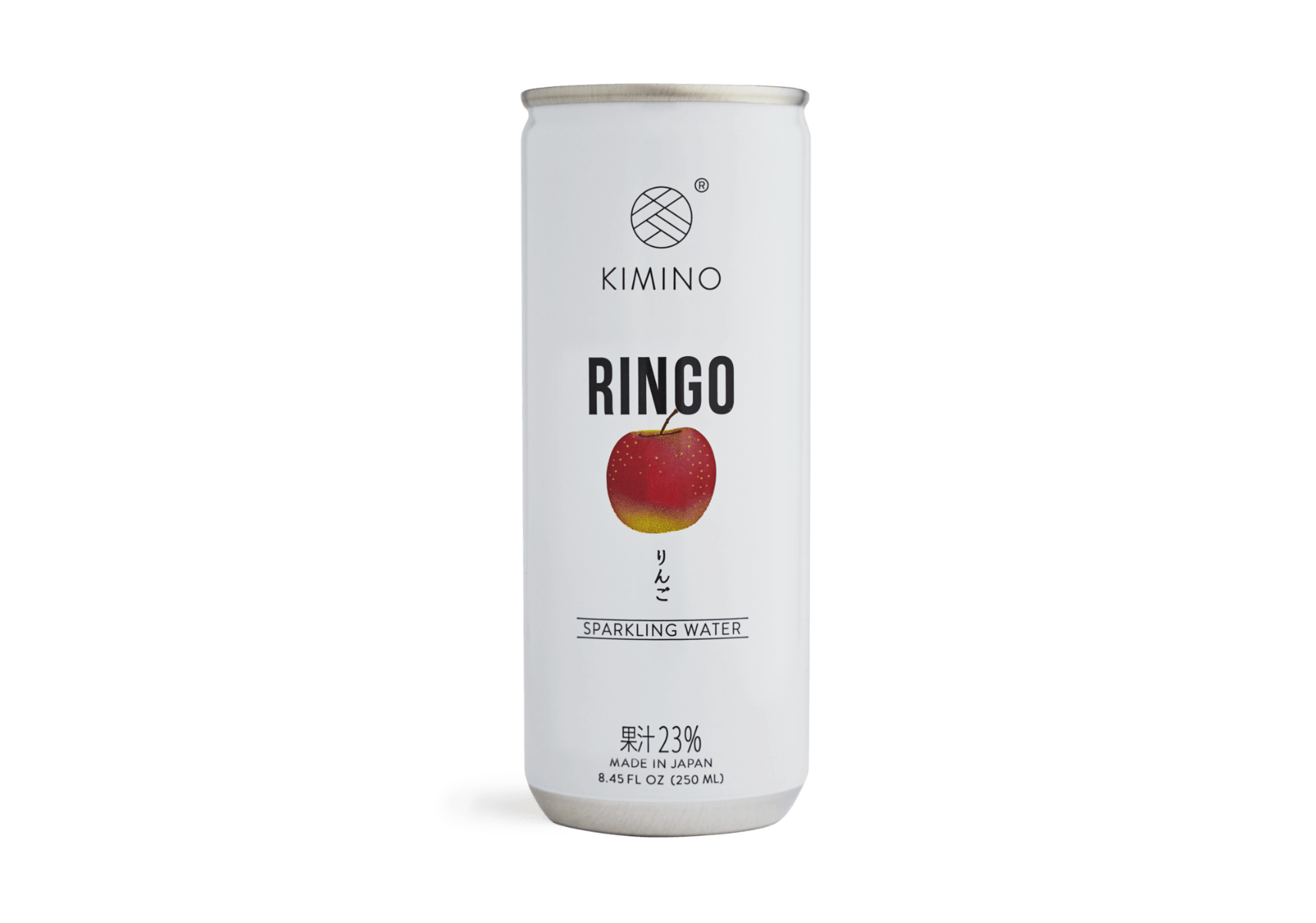 Kimino Sparkling Water, Ringo, 8.45 Fl Oz Cans (Pack of 15) – Oasis Snacks