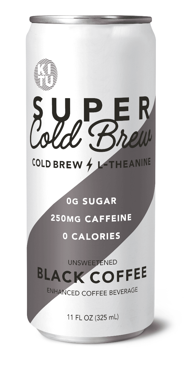 KITU Super Cold Brew Black Coffee, Sugar-Free Formula, 11 oz (Pack of 12) - Oasis Snacks