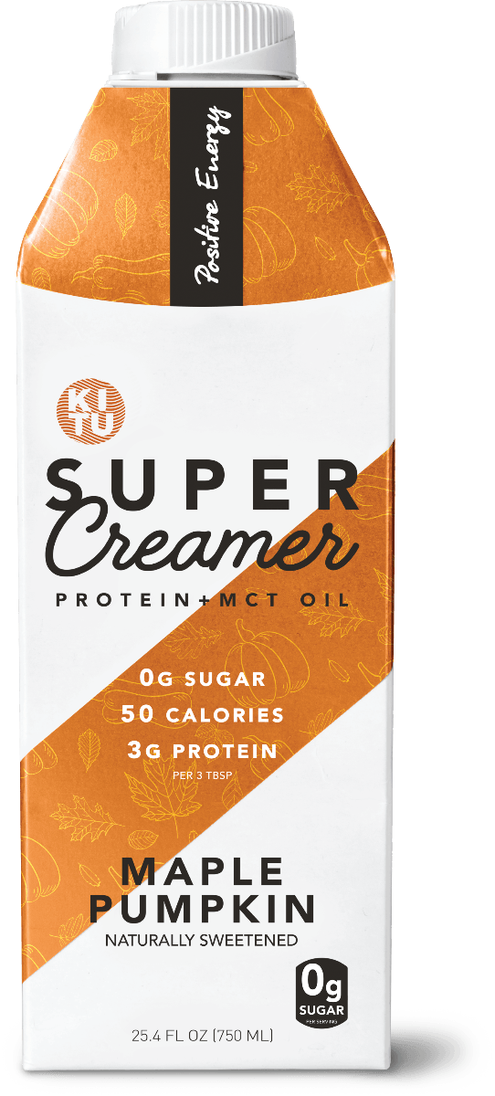 KITU Super Creamer Lactose Free Zero Sugar High Protein, Maple Pumpkin, 25.4 oz (Pack of 6) - Oasis Snacks
