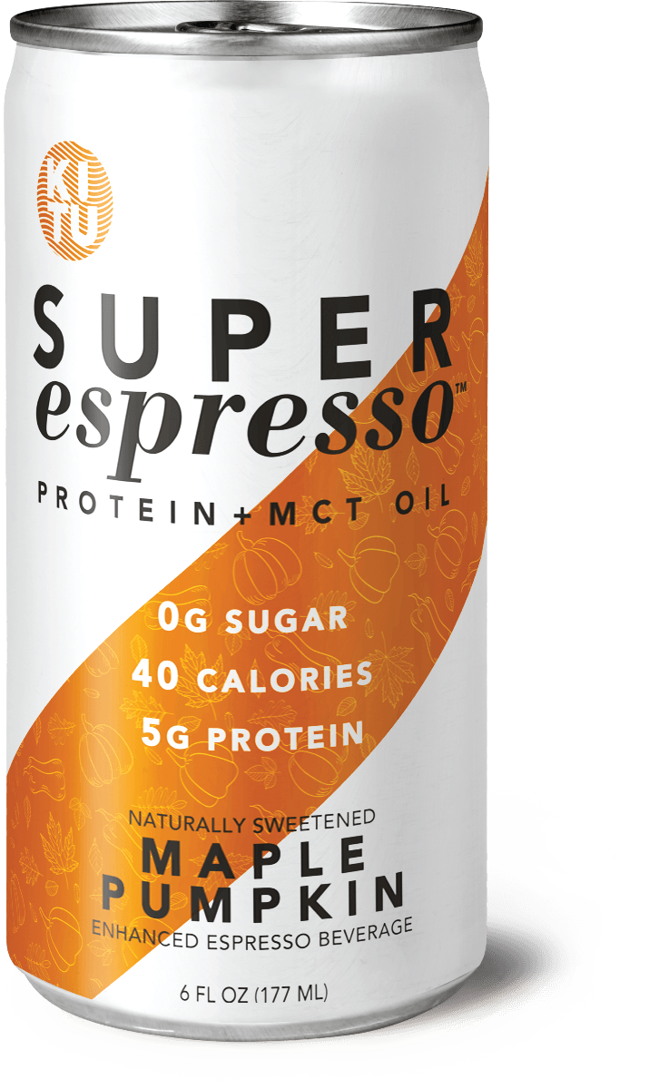 KITU Super Espresso, Maple Pumpkin, Sugar-Free Formula, 5g Protein, 6 oz (Pack of 12) - Oasis Snacks