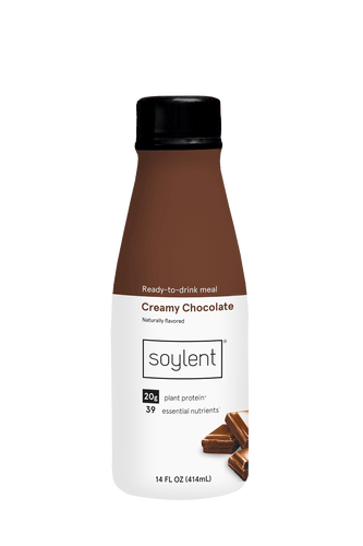 Soylent Meal Replacement Drink, Creamy Chocolate, 14 oz Bottles - Multi Pack - Oasis Snacks