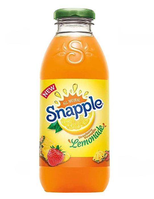 Snapple 16oz STRAWBERRY PINEAPPLE LEMONADE 12 Pack - Oasis Snacks